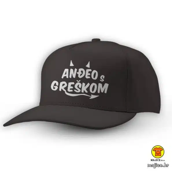 ANĐEO S GREŠKOM kapa s natpisom 0013