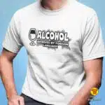 ALCOHOL IMPROVES MY FOREIGN LANGUAGE majica s natpisom 0197 crna