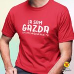 JA SAM GAZDA SVE DOK MI ŽENA NIJE TU majica s natpisom 0163 crna