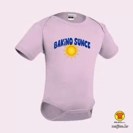 BAKINO SUNCE DJEČJI BODY_IĆ pink 00027