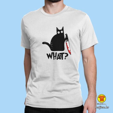 WHAT? | majica s natpisom