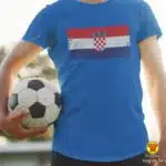 0501-maj-CROATIA HRVATSKA ZASTAVA majica s natpisom 0501 crna