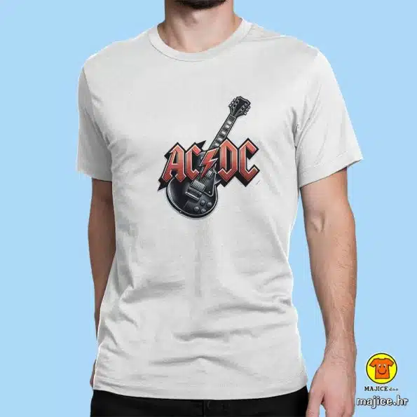 ACDC GITARA | majica s natpisom