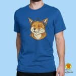 0443-maj-LISICA SA SLUŠALICAMA -SIVA