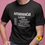 ELEKTRIČAR_CJENIK majica s natpisom 00316 crna