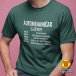 ELEKTRIČAR_CJENIK majica s natpisom 00316 crna