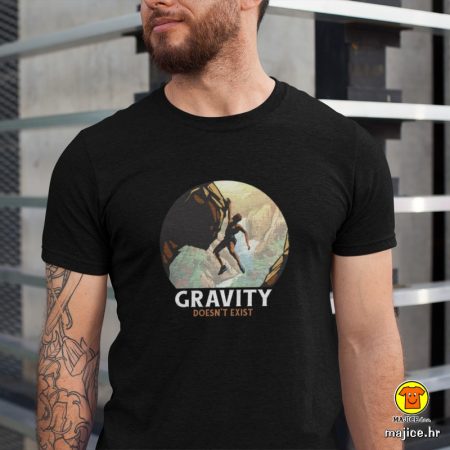 GRAVITY DOESN`T EXIST | majica s natpisom