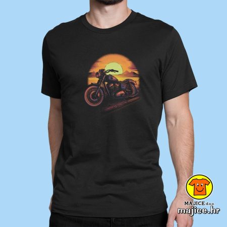 MOTOR SUNSET | majica s natpisom