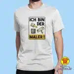 ICH BIN DER MALER | majica s natpisom