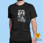 00655-maj-RIDE OR DIE BIKER KOSTUR crna