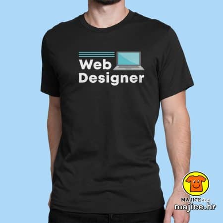 WEB DESIGNER | majica s natpisom