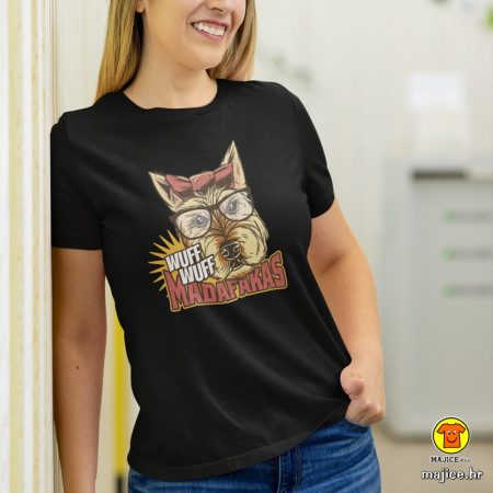 WUFF WUFF MADAFAKAS | ženska majica s natpisom