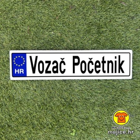 tablica-VOZAČ-POČETNIK