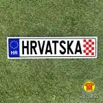 HRVATSKA-1 | izrada ukrasnih tablica | Best of... | auto tablice odabrano