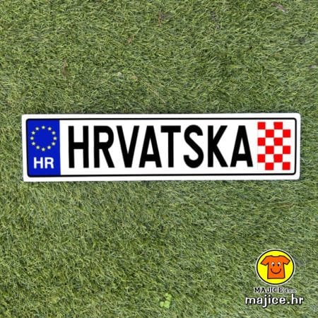 HRVATSKA-1 | izrada ukrasnih tablica | Best of... | auto tablice odabrano