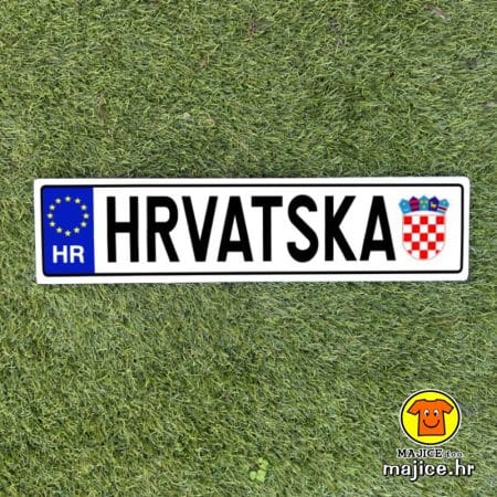 HRVATSKA GRB-1 | izrada ukrasnih tablica | Best of... | auto tablice odabrano