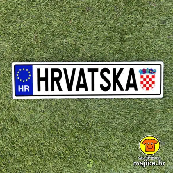 HRVATSKA GRB-1 | izrada ukrasnih tablica | Best of... | auto tablice odabrano