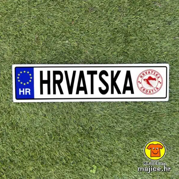 HRVATSKA-2 | izrada ukrasnih tablica | Best of... | auto tablice odabrano