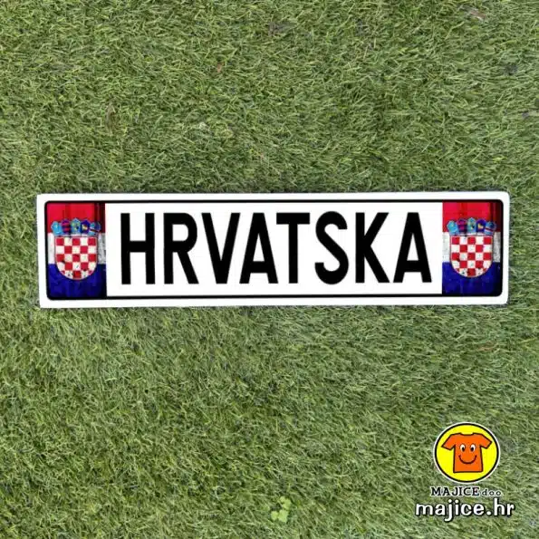 HRVATSKA-v6 | izrada ukrasnih tablica | Best of... | auto tablice odabrano