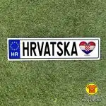 HRVATSKA-v8 | izrada ukrasnih tablica | Best of... | auto tablice odabrano