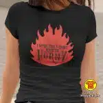 0214-maj-žen-I WEAR THIS T-SHIRT WHEN I`M HORNY crna