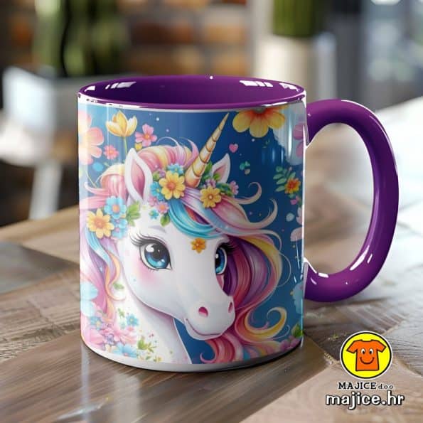 0311-UNICORN art v1 šalica s natpisom