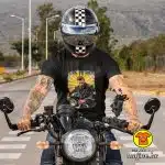 00712-MOTORI BIKER LIVE TO RIDE v5 majica s natpisom