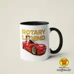 0428-AUTOMOBIL ROTARY LEGEND šalica s natpisom