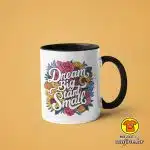 0475-DREAM BIG STANT SMALL v2 šalica s natpisom