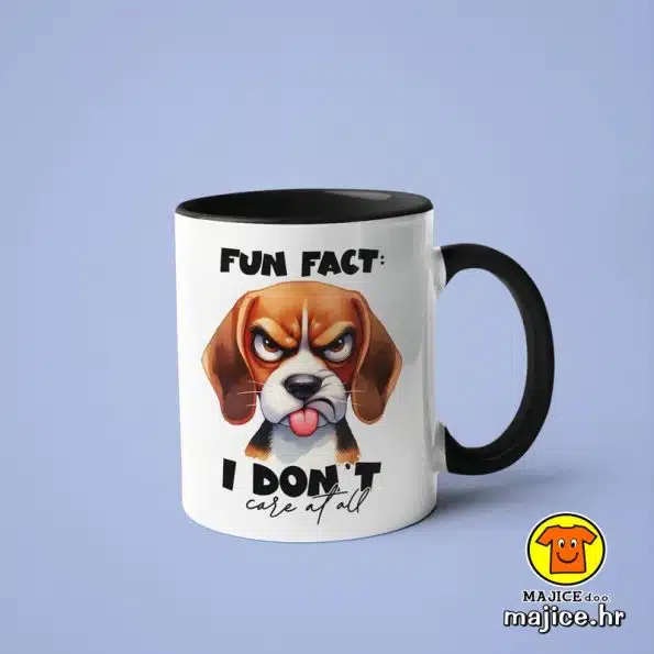 0520-FUN FACT I DON`T CARE AT ALL v1 šalica s natpisom