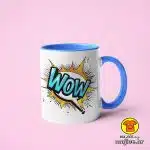 0584-WOW v5 šalica s natpisom