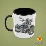 0675-MOTOR HARLEY v4 šalica s natpisom