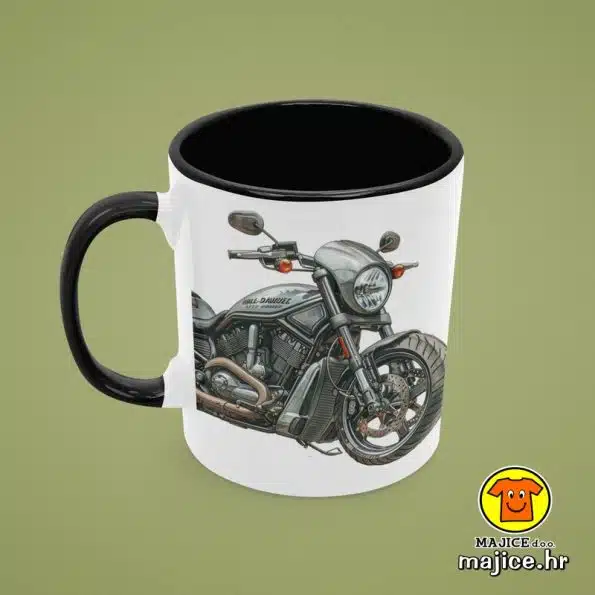 0678-MOTOR HARLEY v7 šalica s natpisom