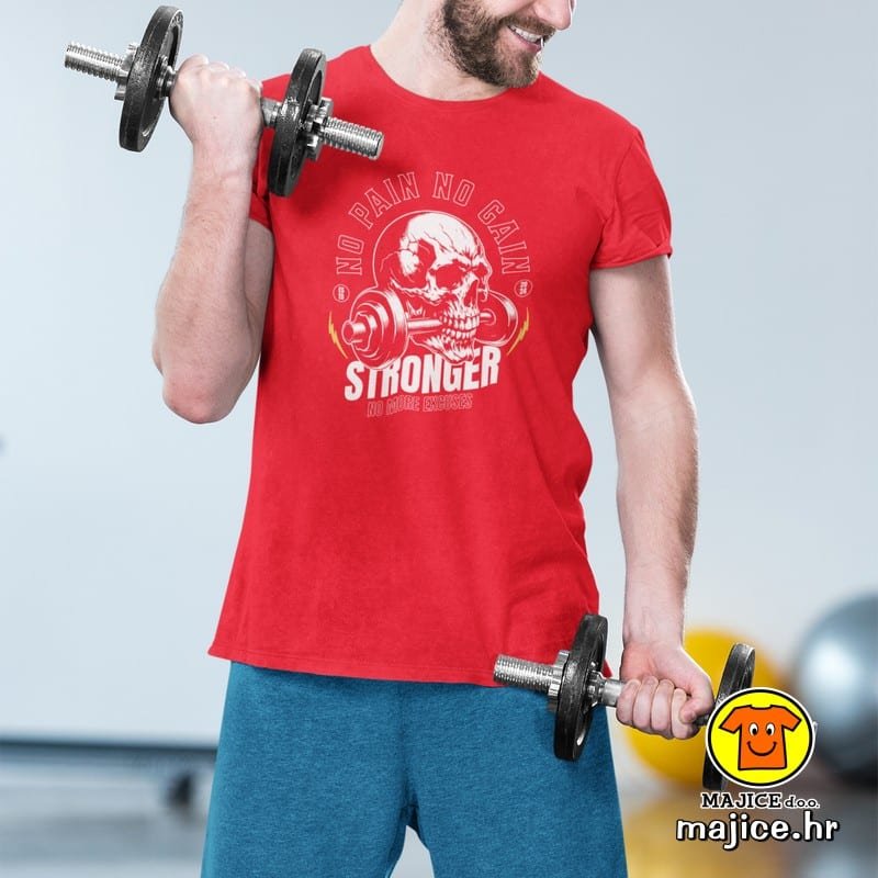00013-00813-gym-maj-NO-PAIN-NO-GAIN-STRONGER-crvena.jpg
