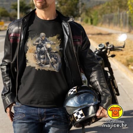 MOTORI BIKER v7 | majica s natpisom