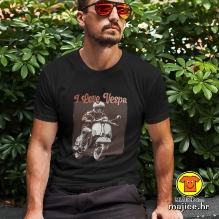 I LOVE VESPA v1 | majica s natpisom