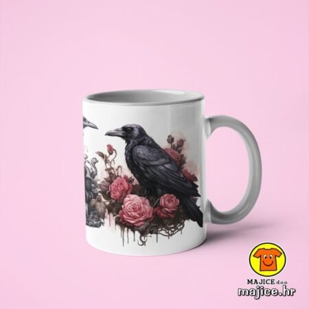 GAVRANI v1 | šalica s natpisom