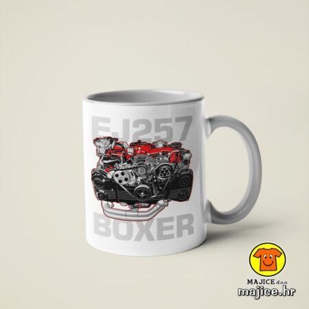 AUTOMOBIL ENGINE EJ257 BOXER | šalica s natpisom