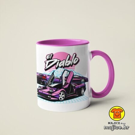 AUTOMOBIL EL DIABLO | šalica s natpisom