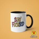 STAY FOCUSSED v2 | šalica s natpisom