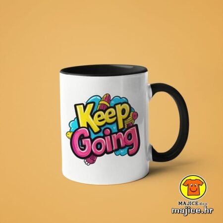 KEEP GOING v2 | šalica s natpisom