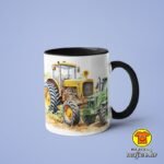 TRAKTORI v1 | šalica s natpisom