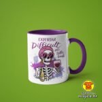 EXPENSIVE DIFFICULT AND TALKS BACK v5 | šalica s natpisom