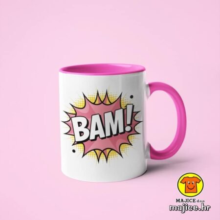 BAM v5 | šalica s natpisom