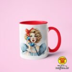 POPART GIRL v9 | šalica s natpisom