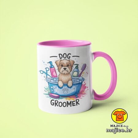DOG GROOMER v6 | šalica s natpisom