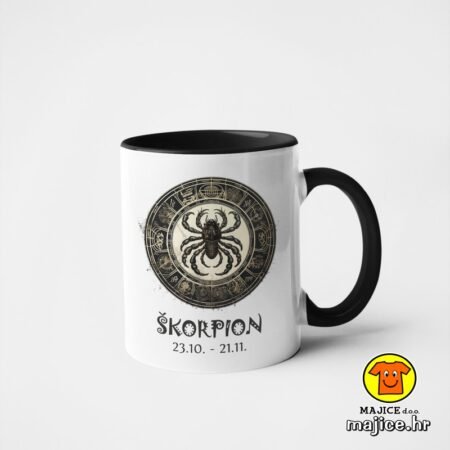 ŠKORPION HOROSKOP v1 | šalica s natpisom