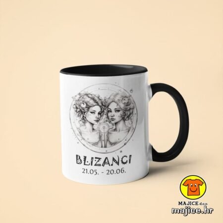 BLIZANCI HOROSKOP v2 | šalica s natpisom