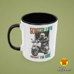 SCOOTER LIFE ENJOY THE RIDE VESPA v1 | šalica s natpisom