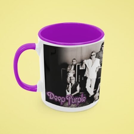DEEP PURPLE v1 | šalica s natpisom